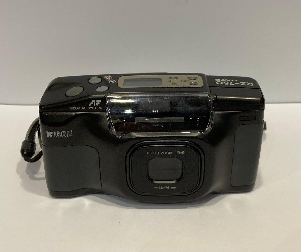 1円～【RICOHリコー】【RZ-750 F=38-76mm】フィルムカメラ　インテリア　コレクション