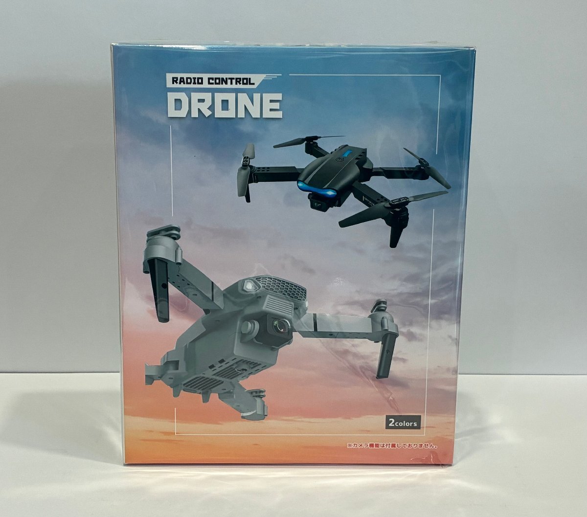 1円～【未開封】RADIO　CONTROL　DRONE 　ドローン　吉田産業　ホワイト　リモコン　折りたたみ式