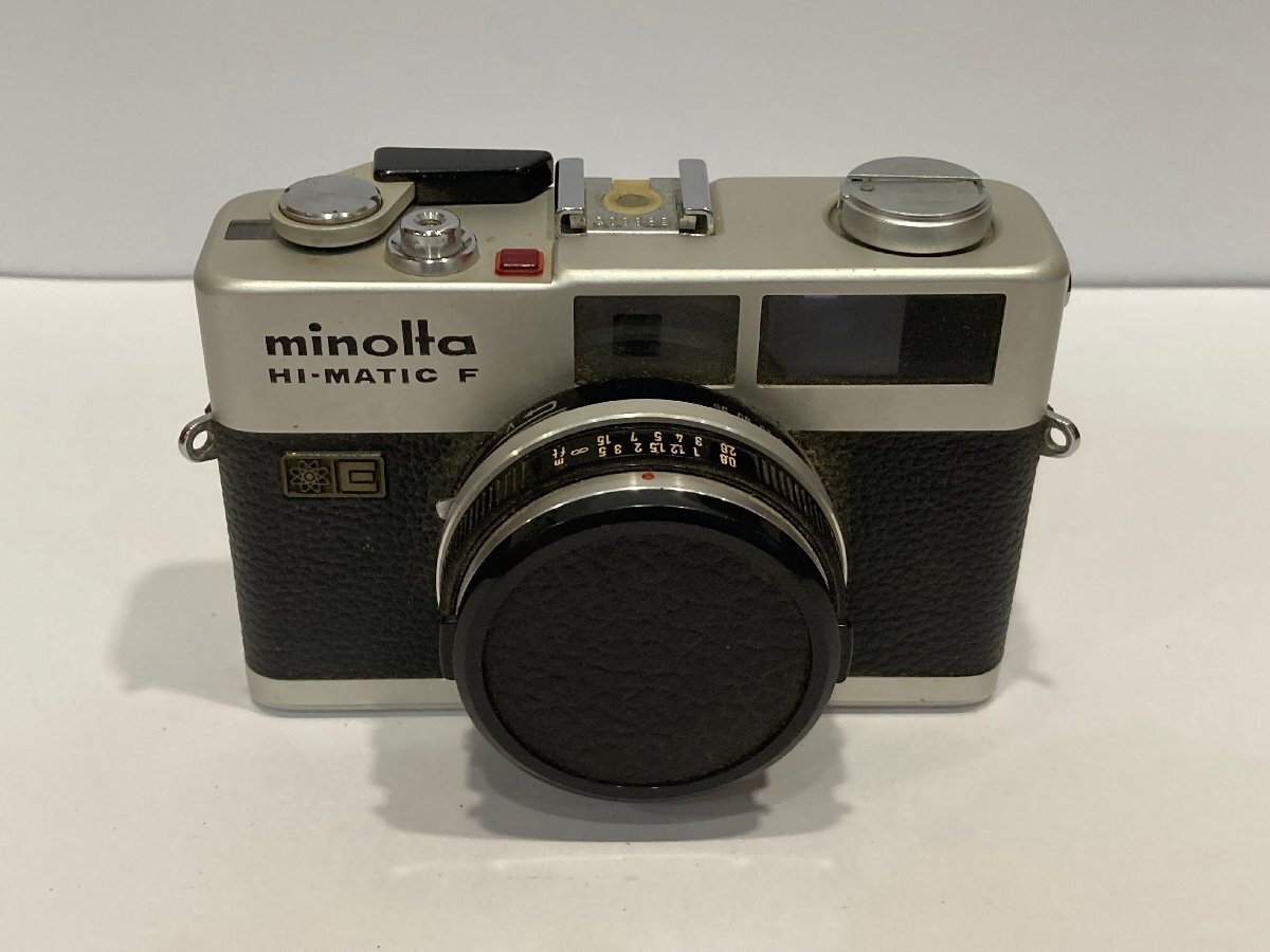 1円～【minoltaミノルタ】【HI-MATIC F ROKKOR 1:2:7 F=38mm】フィルムカメラ　インテリア　コレクション