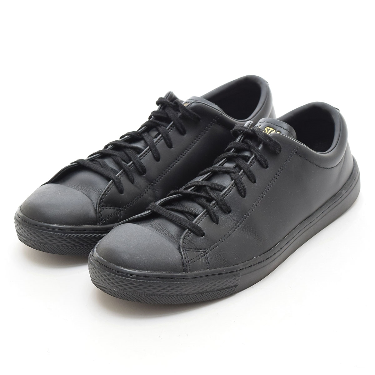 ●581638 CONVERSE コンバース ●スニーカー レザー AS COUPE OX スター クップ 38002001 サイズ27.0cm メンズ ブラック