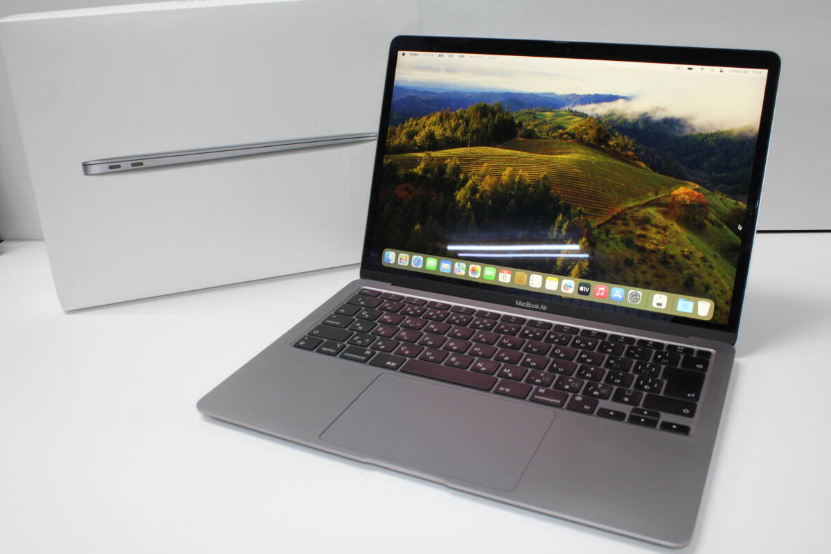 MacBook Air（M1,2020）256GB/8GB〈MGN63J/A〉④