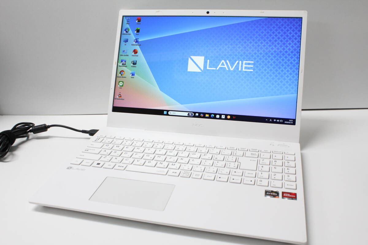 【中古ノートPC】NEC〈LAVIE N156C/EAW〉Ryzen 7/SSD256GB/メモリ8GB ⑤