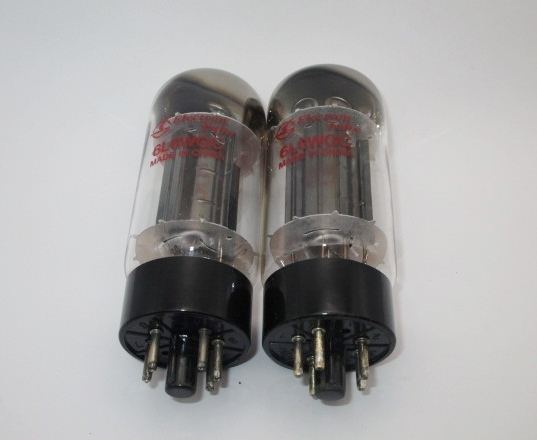 6L6WGC　Electron Tube　2本　中国製　真空管　　U2022