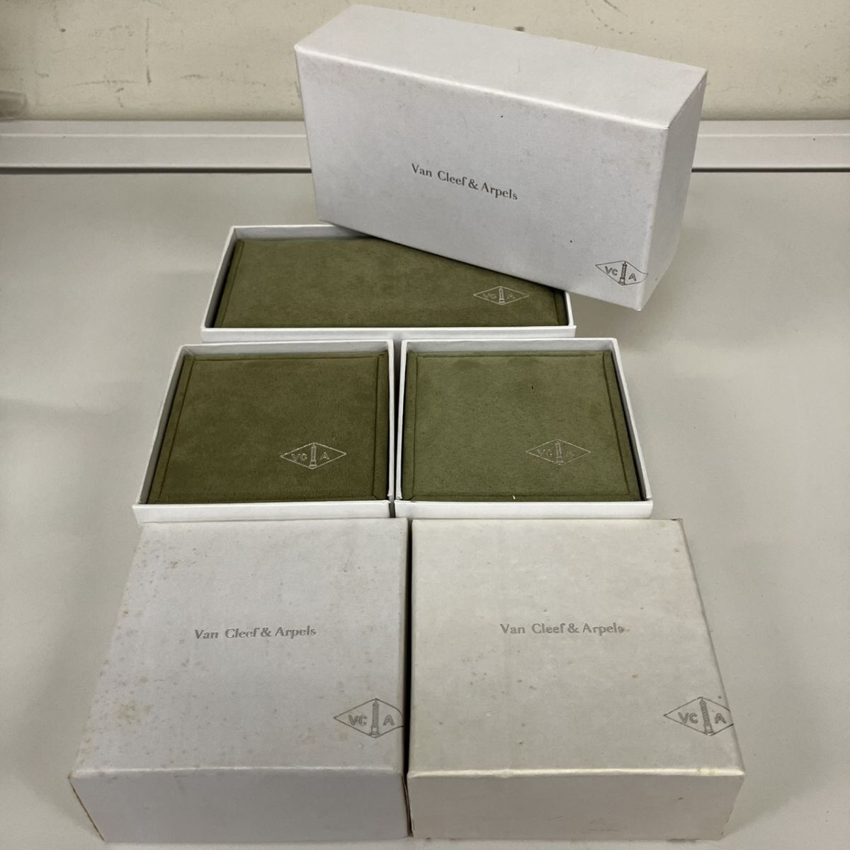 U011-F5-836 Van Cleef & Arpels ヴァンクリーフ＆アーペル 空箱 外箱付き 3点セット ジュエリーケース HA