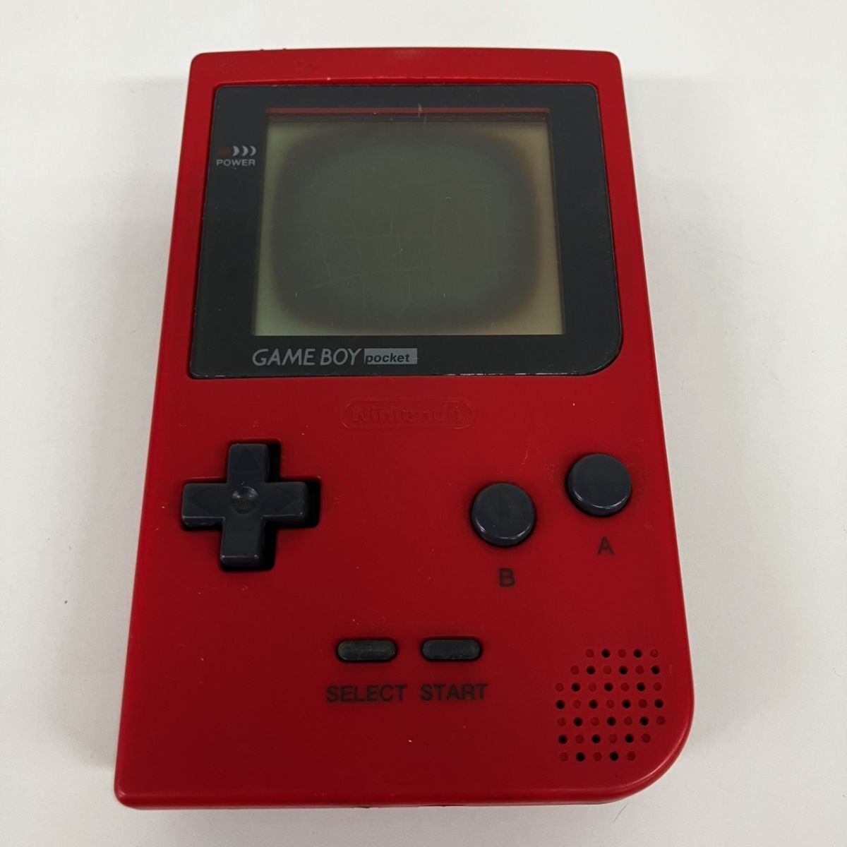 U017-HR5-429 ◎ Nintendo GAME BOY pocket ゲームボーイポケット MGB-001 本体 レッド HA