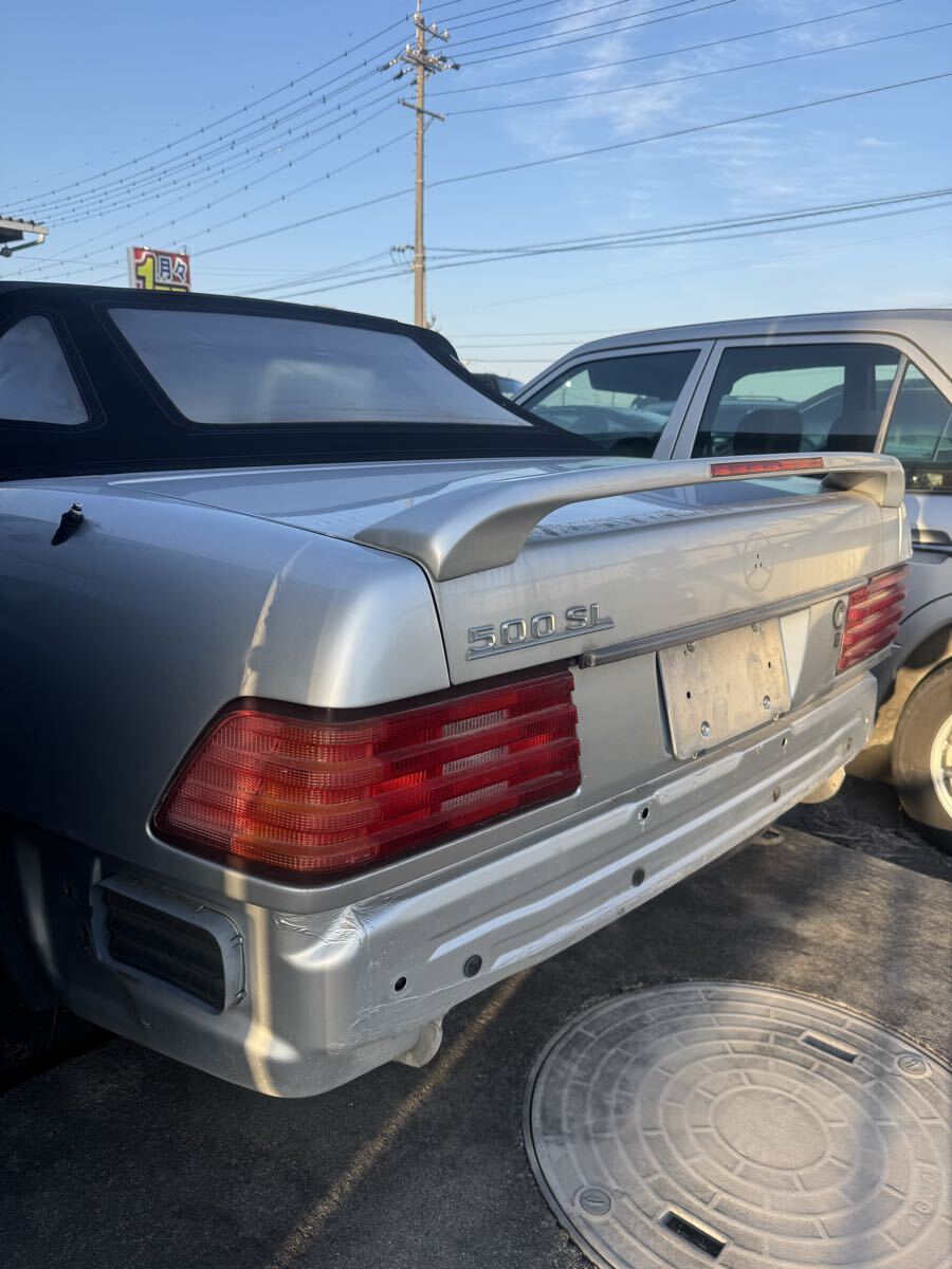 ベンツ SL 希少 R129 ロリンザー本物 リアスポイラー 検索 SLクラス エアロ AMG ブラバス 純正 SL73 HWA マフラー OZ MAE リアウイング