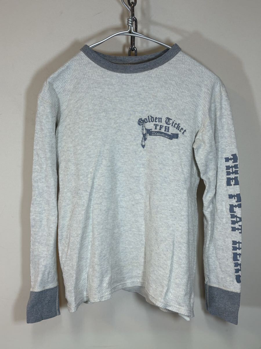 THE FLAT HEAD フラットヘッド 長袖カットソー アメカジ 白 グレー長袖Tシャツ THE FLAT HEAD RJB 等出品中