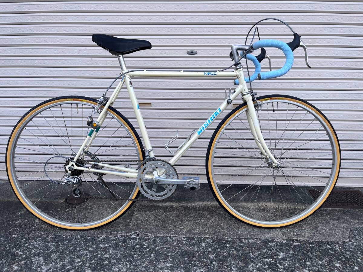 ■神戸市　直接引取可■KAWAMURA NISHIKI クロモリロード　550ｍｍ　２×６S　700×28C　クリンチャー■