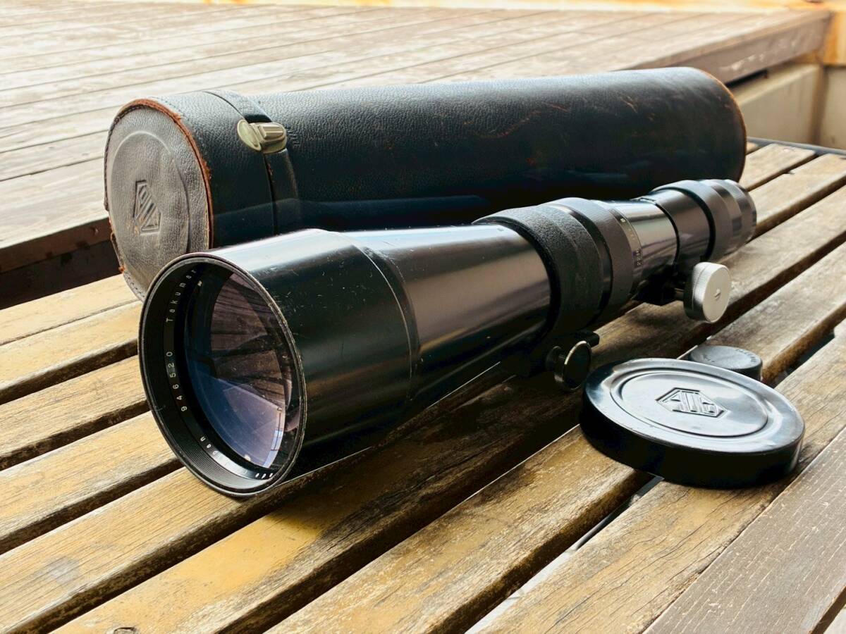 ★超希少品★ ペンタックス PENTAX ASAHI TAKUMAR 500mm F5 ★ケース、前後キャップ付属 #S0131