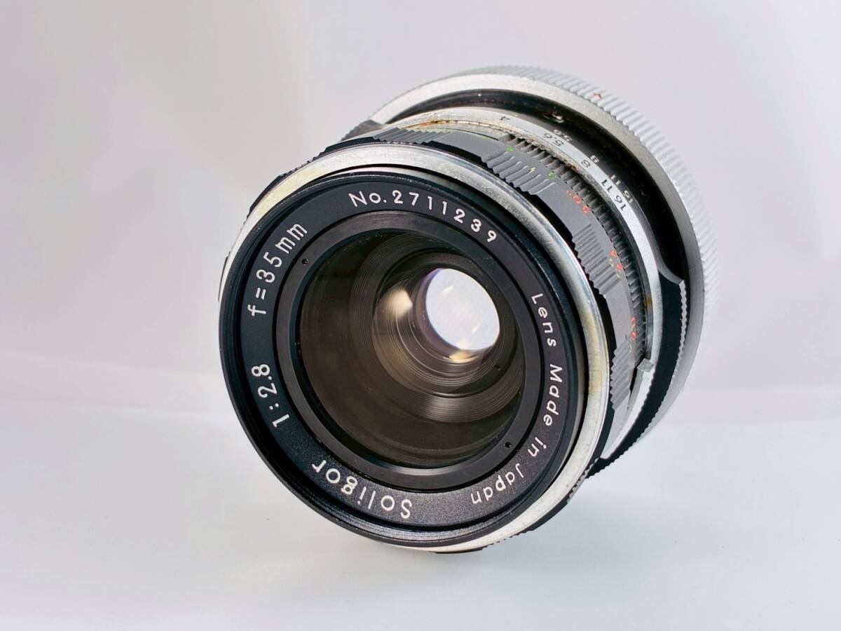★外観良品★ ソリゴール SOLIGOR 35mm F2.8 キヤノン用 #S0174