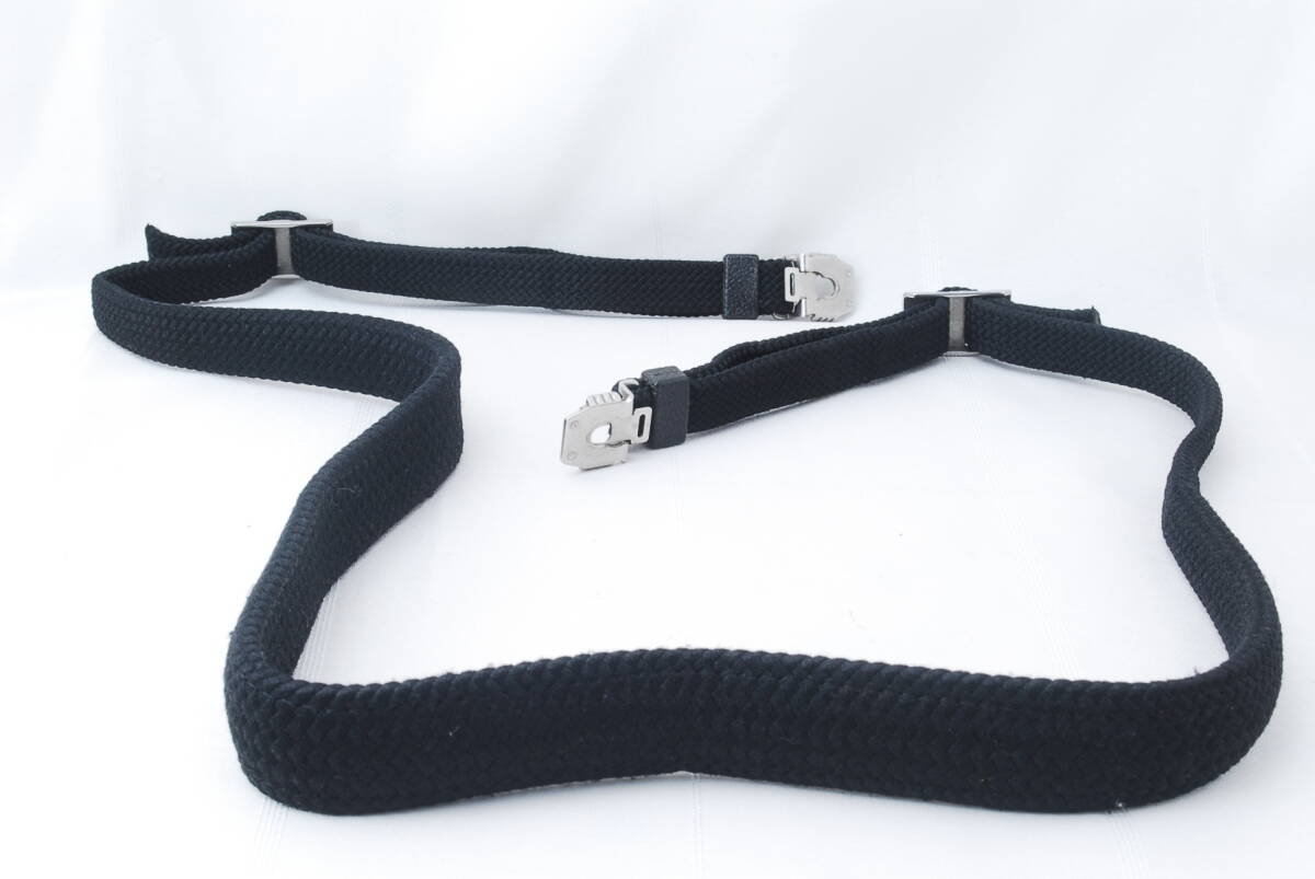 ☆Mamiya マミヤ M645等 ストラップ 金具付き 黒色(ブラック) フィルムカメラ Camera strap フイルム ネック ショルダー☆