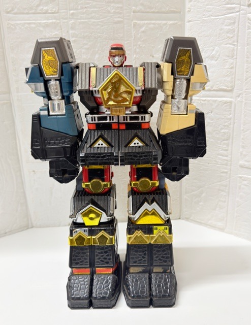 中古 箱無 バンダイ 忍者戦隊カクレンジャー 忍者合体 DX無敵将軍 戦隊シリーズ 特撮 玩具 爆安99円スタート