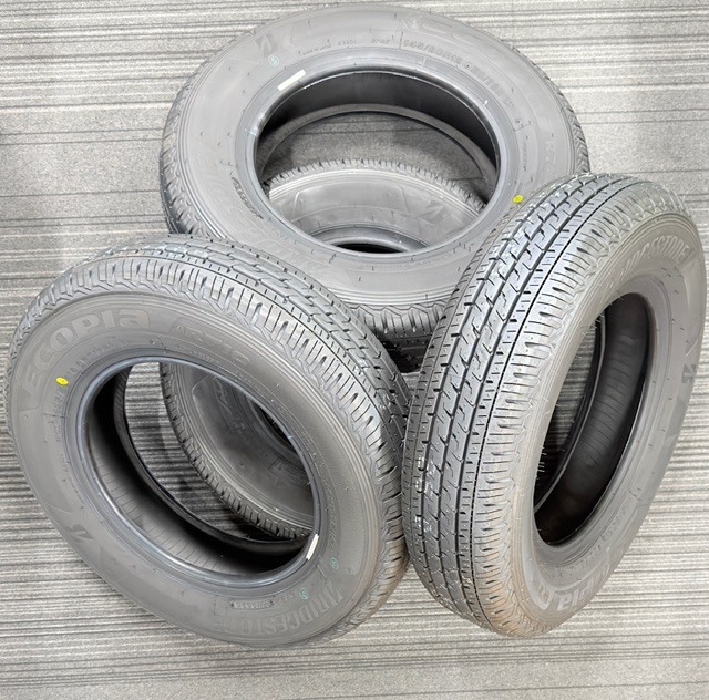 ③未使用 タイヤ 4本 145/80R12 BRIDGESTONE ブリヂストン ECOPIA R710 80/78N LT 2026年製