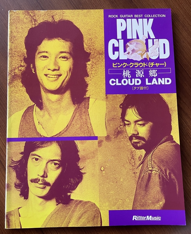 ★ ピンククラウド 桃源郷 CLOUD LAND ギタースコア タブ譜 楽譜 PINK CLOUD クラウドランド Char チャー 竹中尚人 
