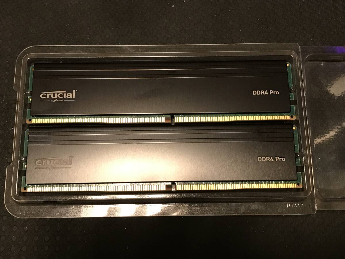 Crucial　DDR4-PRO 16GB×2枚 計32GB