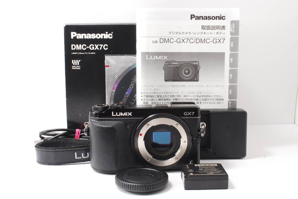極上品★Panasonic パナソニック LUMIX DMC-GX7 ボディ★5599