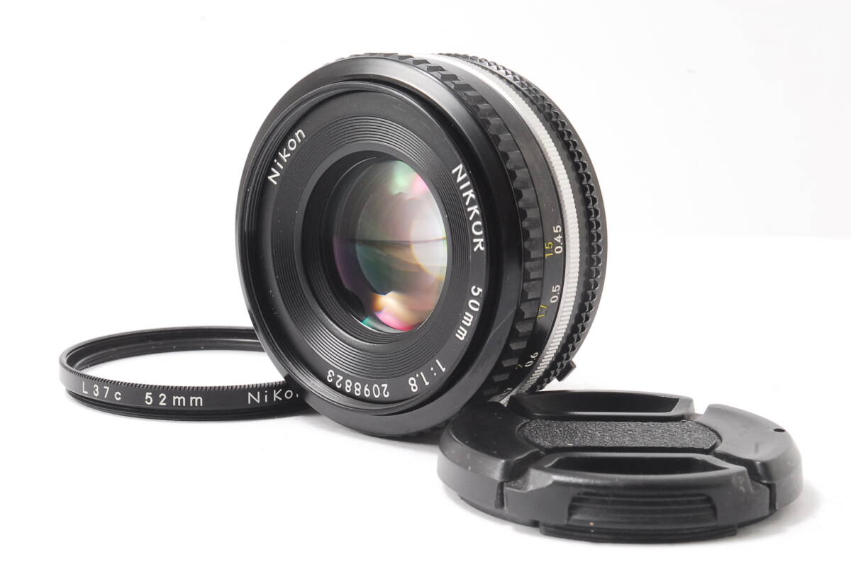 良品★ニコン Nikon Ai-s Nikkor 50mm F1.8★5624
