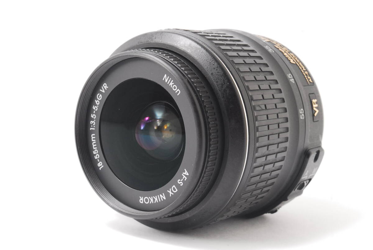 極上品★ニコン NIKON AF-S DX NIKKOR 18-55mm F3.5-5.6G VR★5654