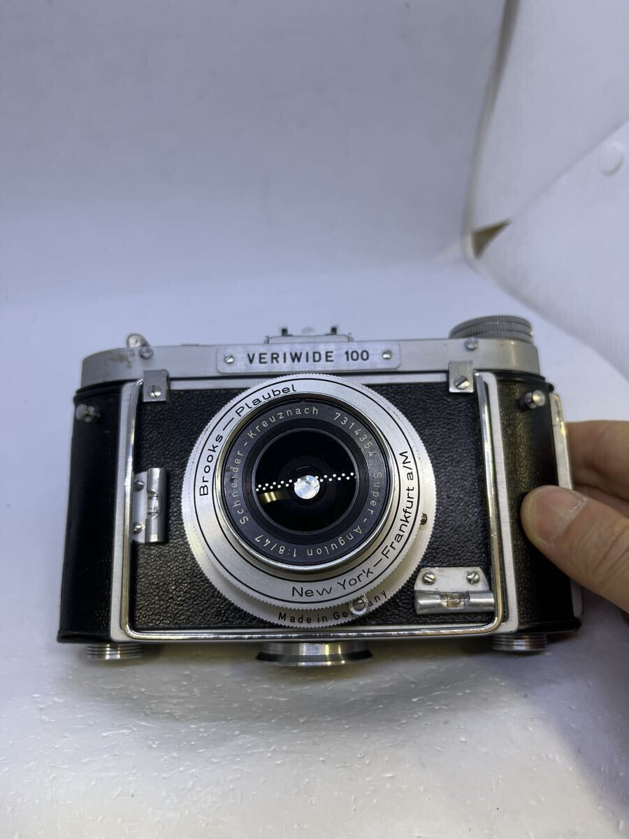 Veriwide 100 Brooks-Plaubel シュナイダー Schneider-Kreuznach Super-Angulon 47mm F8 カメラ
