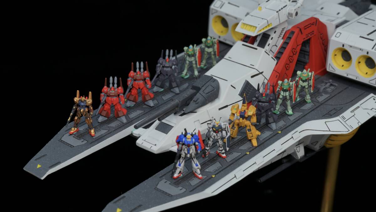 機動戦士Ζガンダム　エウーゴアーガマMS小隊セット　1/1700