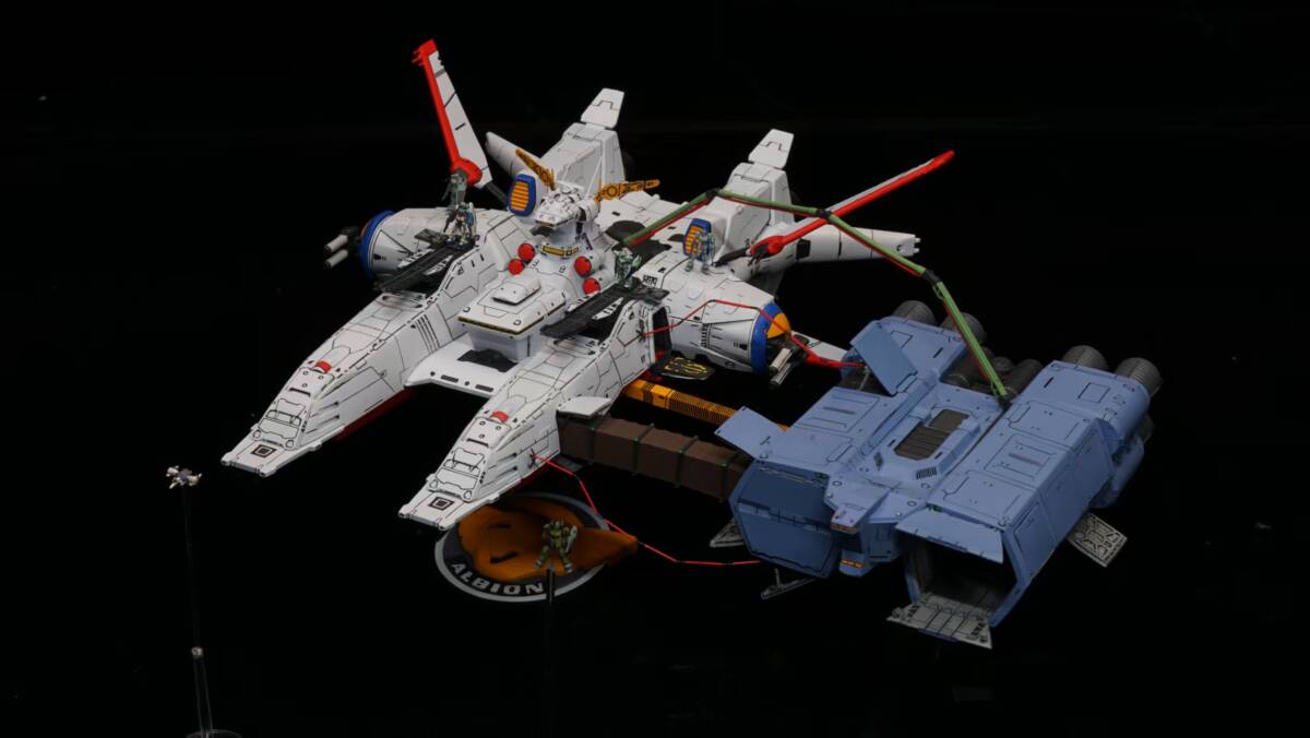 FLEETMOシリーズ　コロンブス級宇宙輸送艦　1/1700