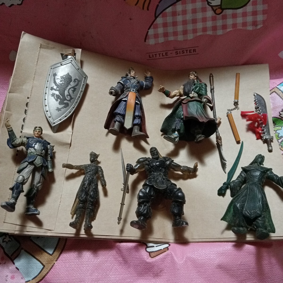 ソフビ パーツ　部品取り　フフィギュア　フ