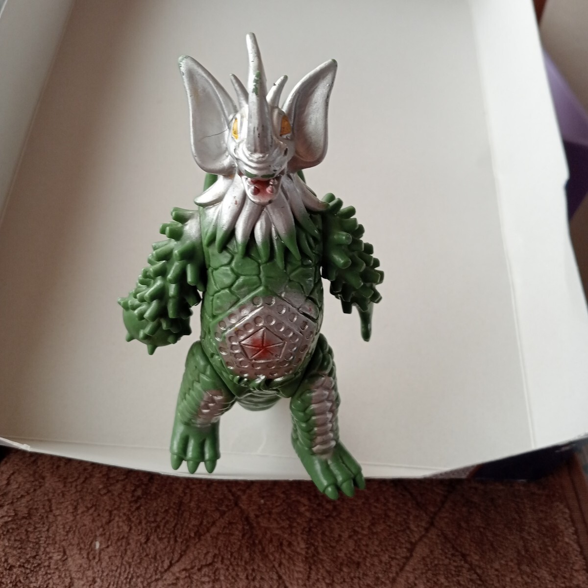 ソフビウルトラマン怪獣タイラント 1984年 バンダイ　フ