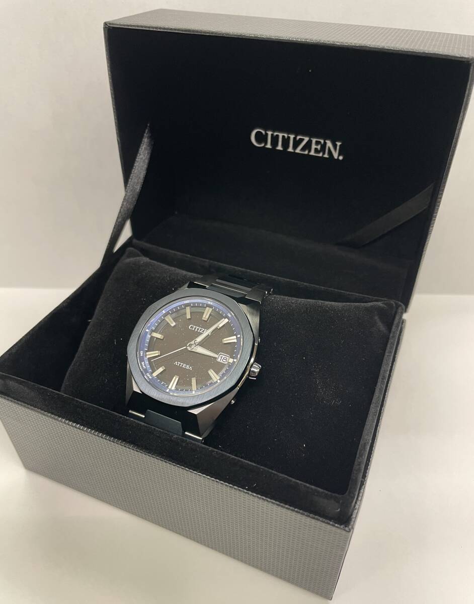 CITIZEN シチズン アテッサ ACTライン ブルーユニバース コレクション H128-00CWT03 腕時計 箱付き