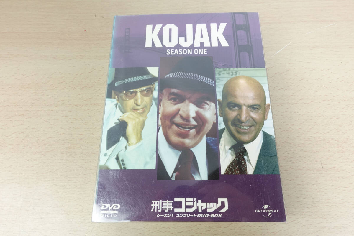 刑事コジャック シーズン1コンプリートDVD-BOX 見本盤