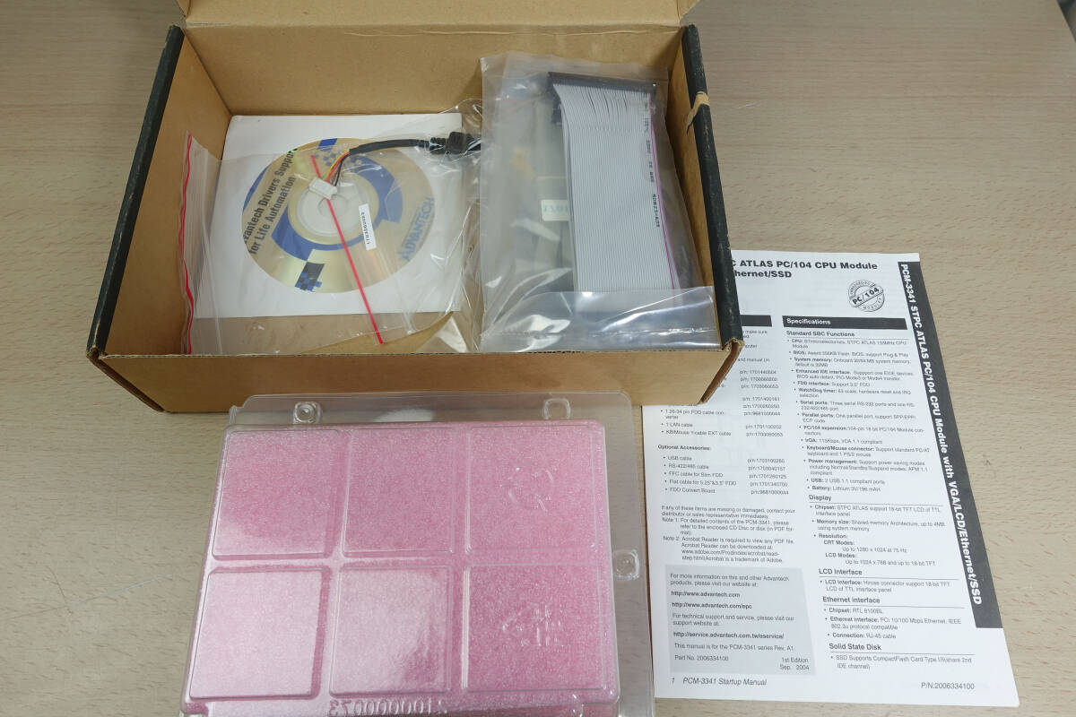 ADVANTECH PCM-3341F アドバンテック マザーボード PC/104