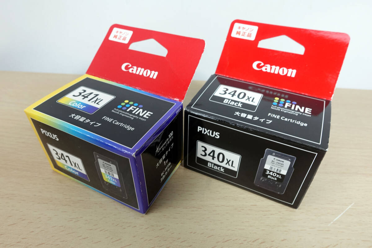 Canon BC-341XL BC-340XL * キヤノン 純正インクカートリッジ 送込 即決