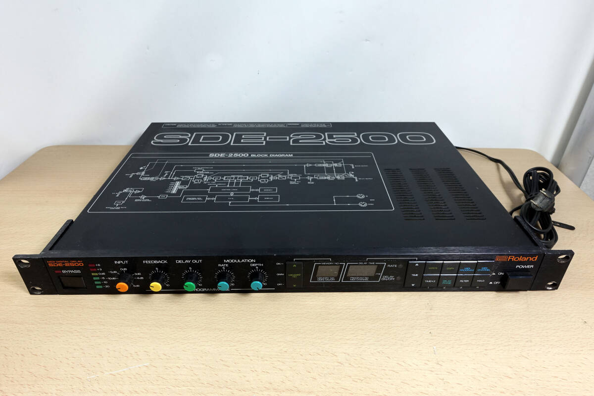 Roland SDE-2500 ローランド ディレイ ジャンク品