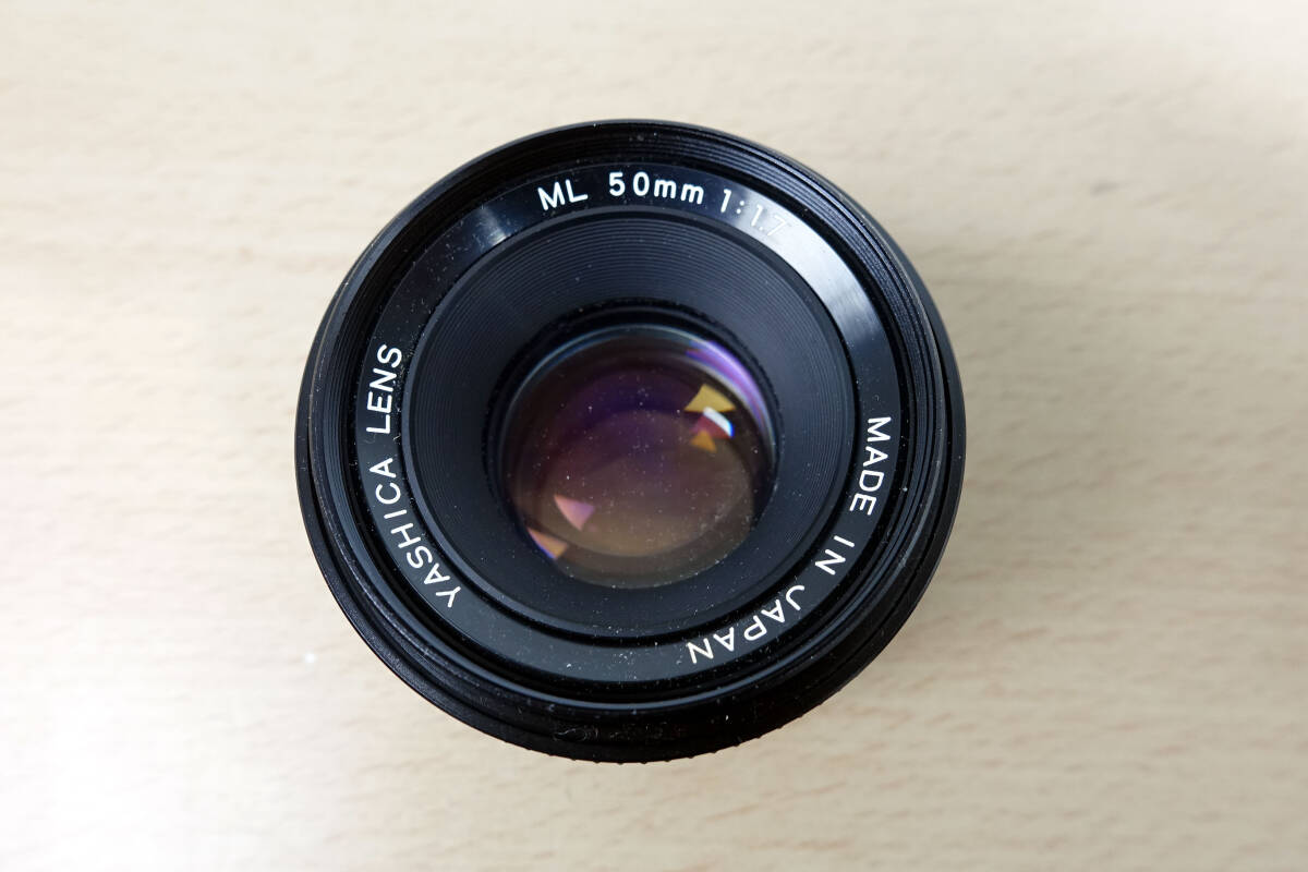 YASHICA ML 50mm F1.7 ヤシカ 単焦点レンズ 