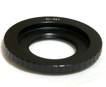 Cマウントレンズ → ニコン１ Nikon 1 マウントアダプター J5 V3