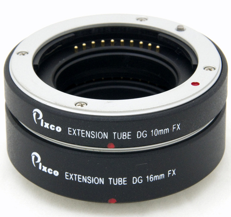 FUJIFILM X-Pro1他 Xマウント AF/AE可能 接写リング 10mm+16mm マクロ撮影 X-T5 X-E4 X-H2S X-S20 X-S10 X-T200 X-T30II X-M5