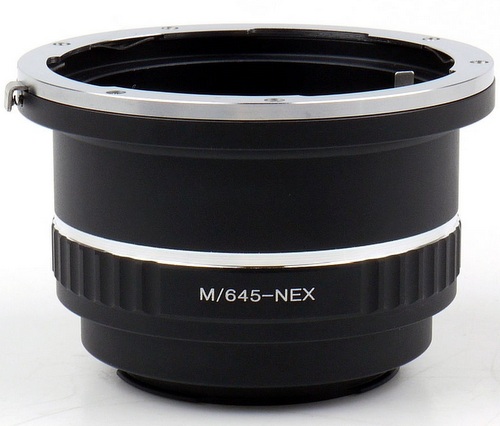 マミヤ MAMIYA 645レンズ → ソニー SONY NEX Eマウントアダプター α7R V α7 IV α9 III α1 II α7C II α6700