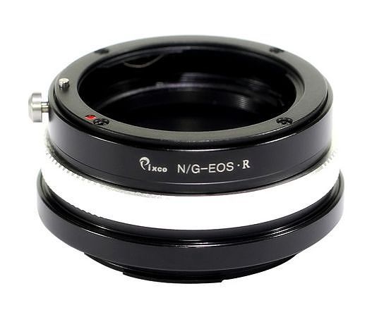 ニコン Nikon Fマウント Gタイプレンズ対応 → キヤノン Canon EOS R RFマウントアダプター R1 R3 R5 R6 Mark II R7 R8 R10 R50 R100 RP