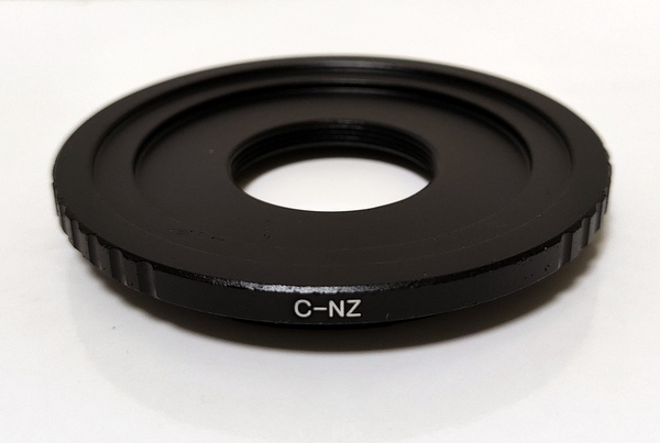 Cマウントレンズ → ニコンZ Nikon Z Zマウントアダプター Z9 Z8 Zf Zfc Z7II Z6III Z5 Z50II Z30