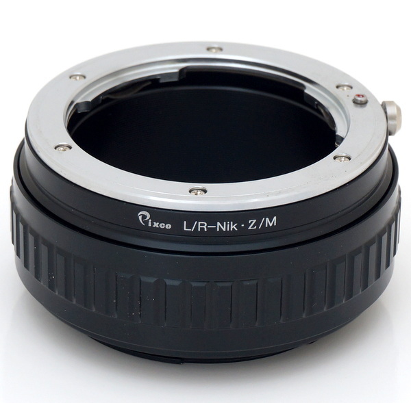ヘリコイド付 ライカRマウントレンズ → ニコンＺ Nikon ZマウントアダプターZ9 Z8 Zf Z7II Z6III Z5II Z50II Z30 接写～無限遠 マクロ撮影