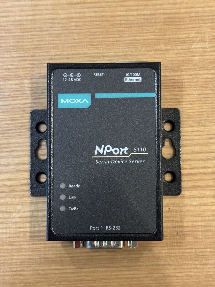 MOXA NPort 5110 シリアルデバイスサーバー 美品 