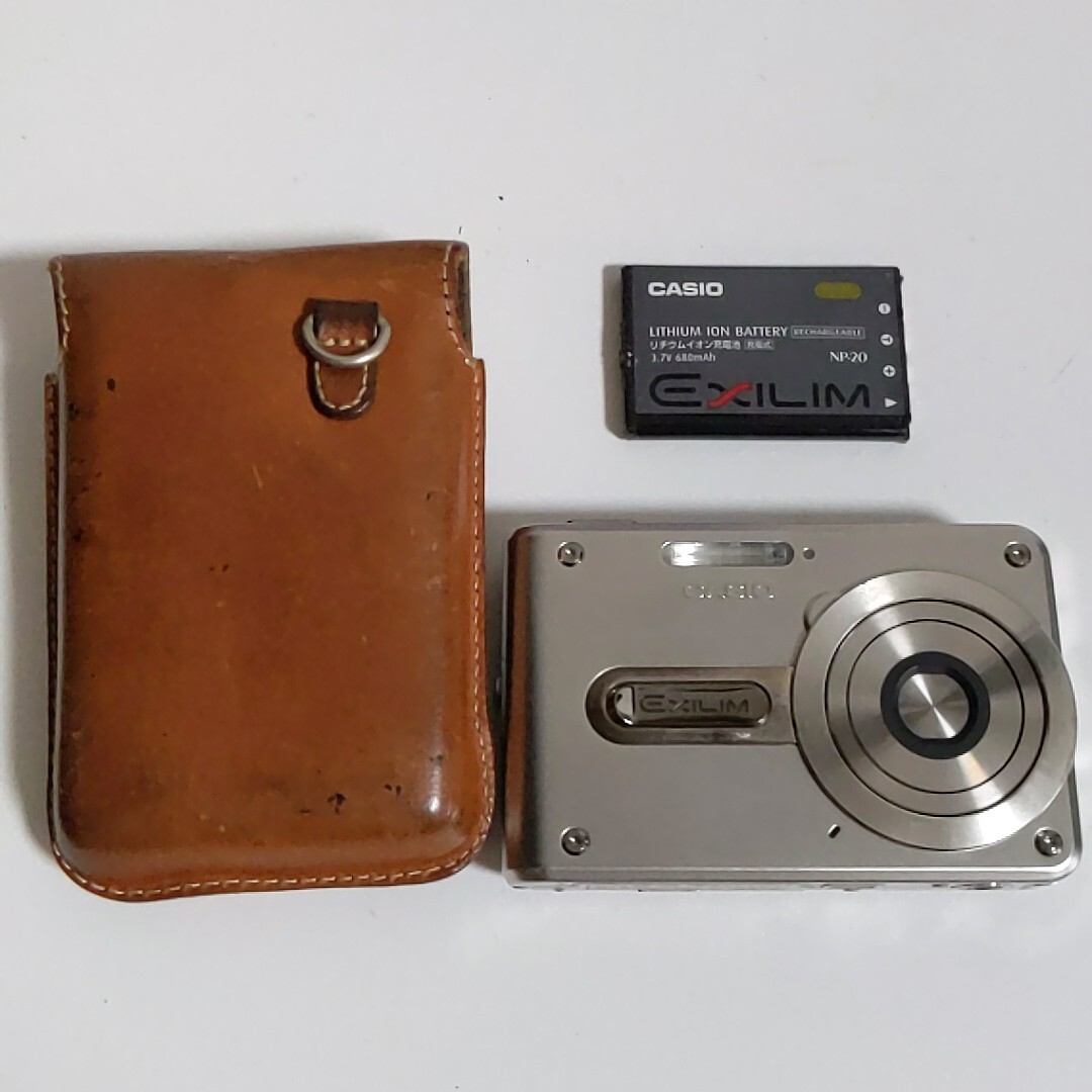 CASIO EXILIM EX-S100 シルバー カシオ エクシリム　ケース