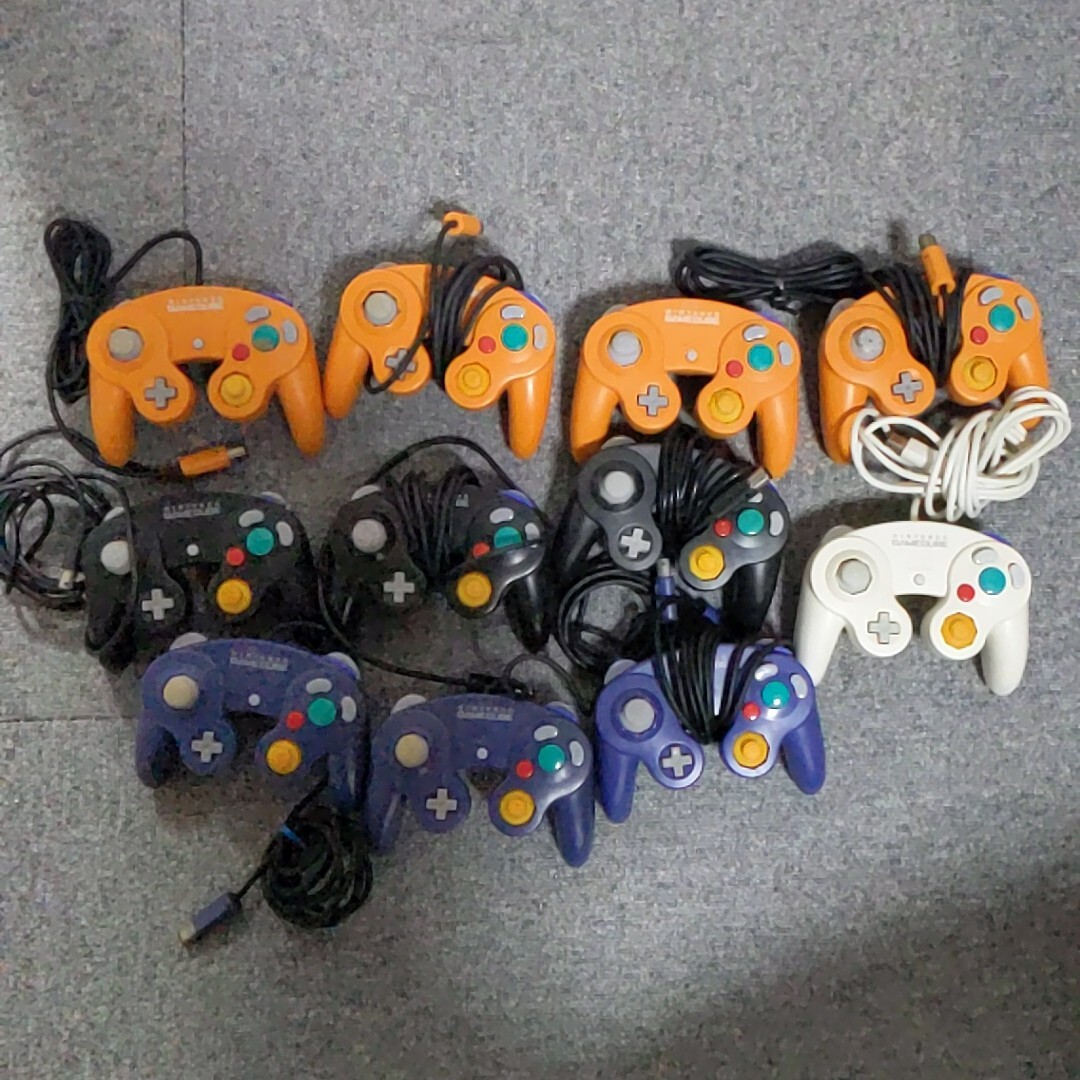 【11台】ゲームキューブ コントローラー まとめ セット ジャンク ゲームキューブコントローラー GC GAMECUBE 任天堂