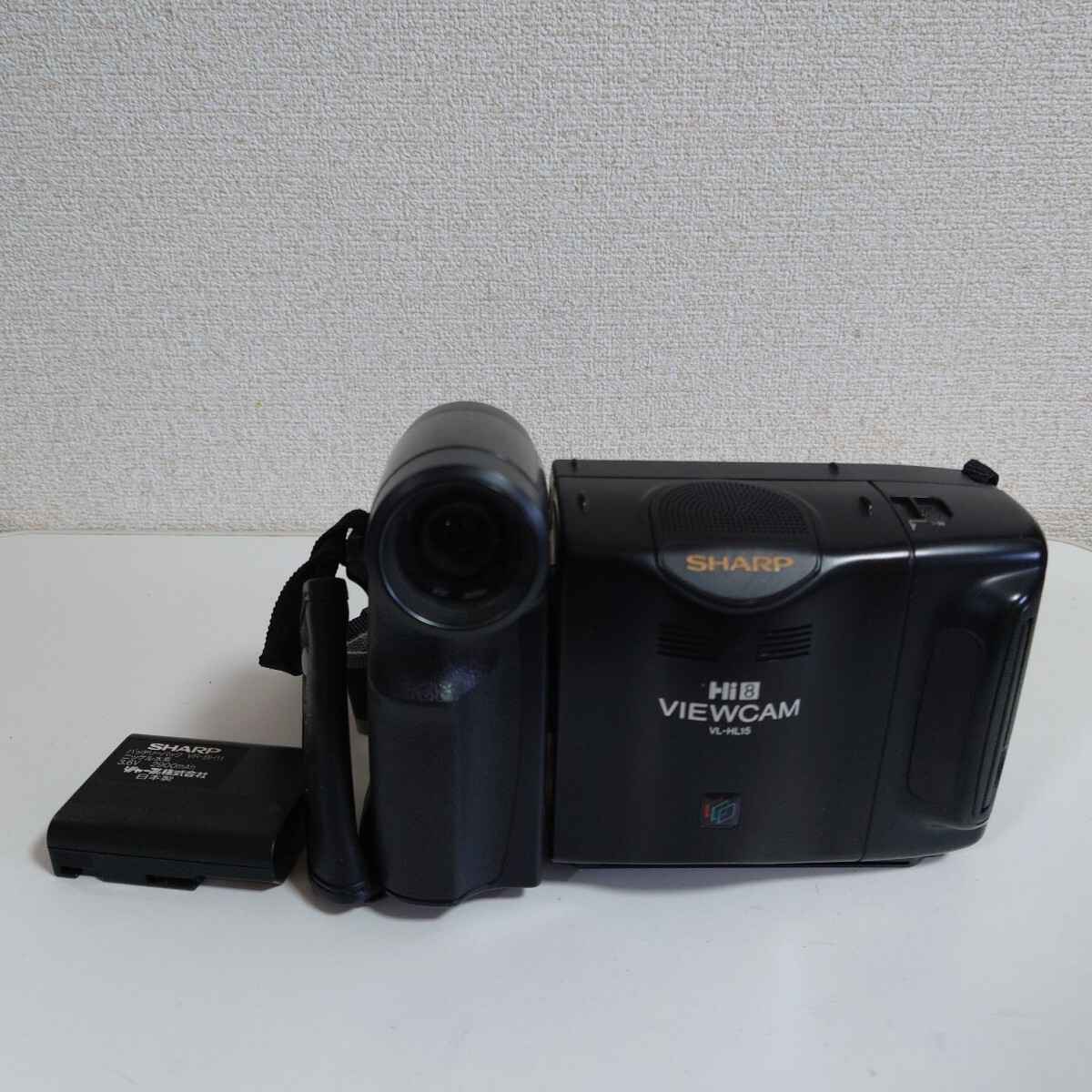 【現状品】SHARP VIEWCAM VL-HL15 Hi8ビデオカメラ