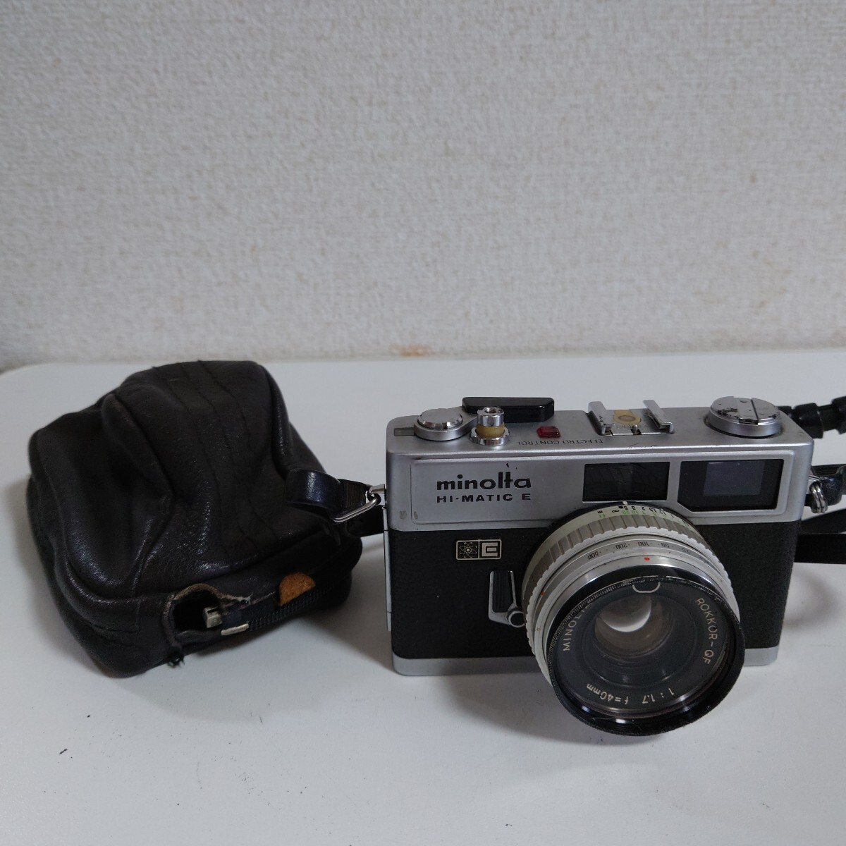 ミノルタ MINOLTA HI-MATIC E 40mm F1.7　ケース