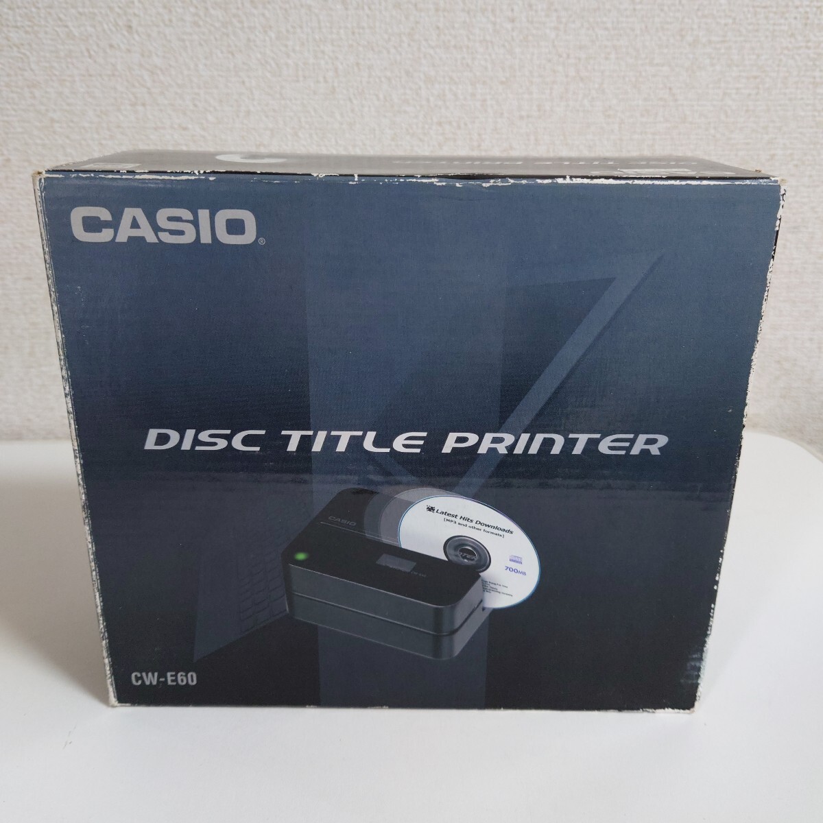 CASIO カシオ　ディスク　タイトル　プリンター　CW-E60 