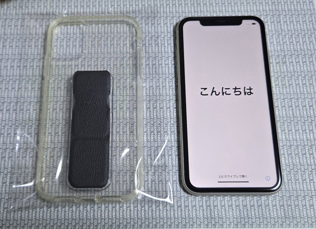 極美品 iPhone 11 64GB ホワイト MHDC3J/A SIMフリー A2221 バッテリー100% 交換履歴無し Apple Store 純正 3954