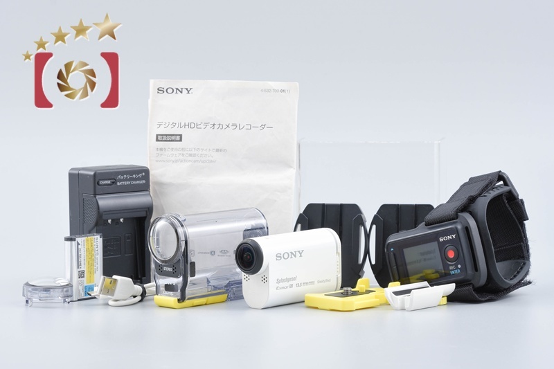 【中古】SONY ソニー HDR-AS100V デジタルHDビデオカメラレコーダー アクションカム