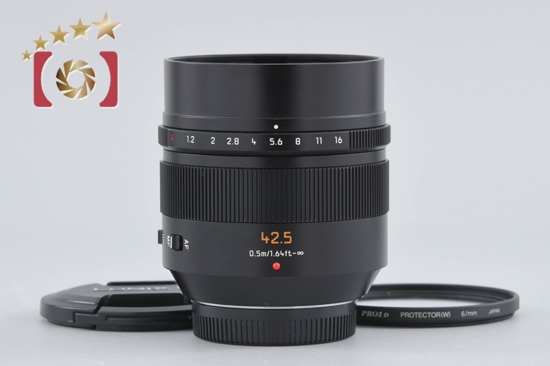【中古】Panasonic パナソニック LUMIX LEICA DG NOCTICRON 42.5mm f/1.2 ASPH. O.I.S H-NS043