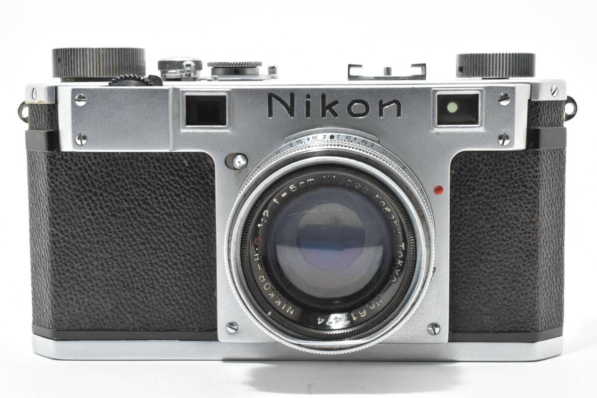 希少 NIKON ニコン M シリアル 6091001 ＋ NIKKOR H・C 1:2 f=5cm Nippon Kogaku Tokyo #4676