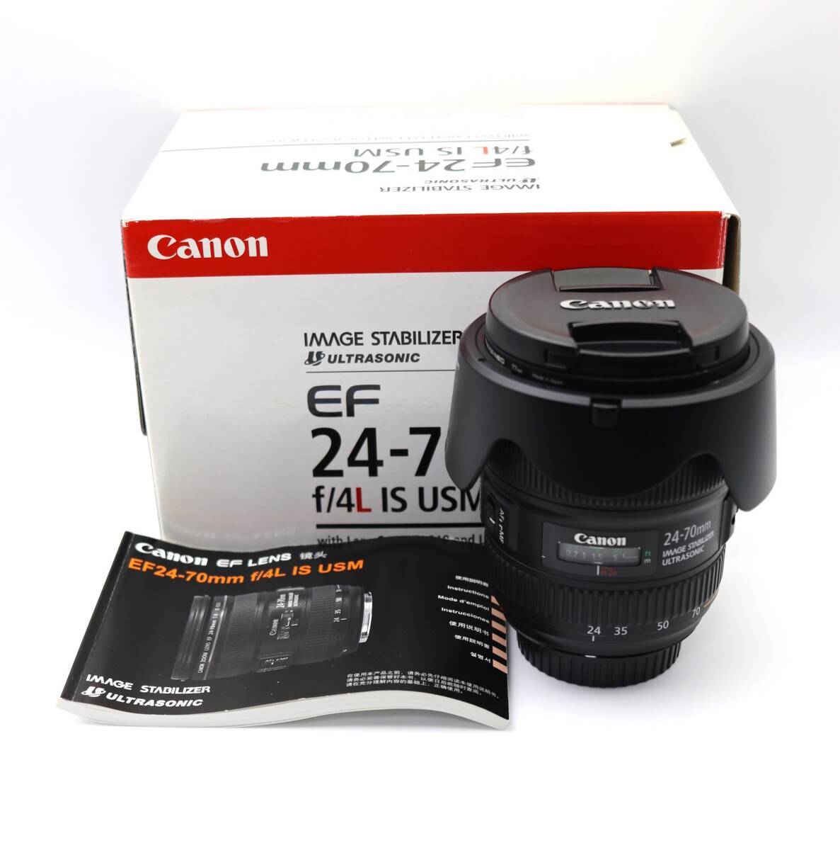 ☆外観美品【Canon】EF 24-70mm F4 L IS USM キヤノン　キャノン 管 : M6000